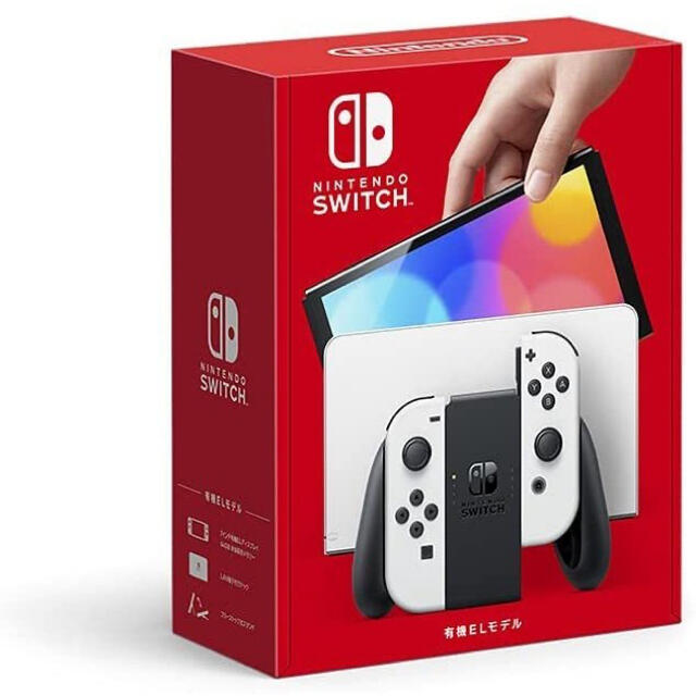 スイッチ　Nintendo Switch(有機ELモデル)  ホワイトエンタメ/ホビー