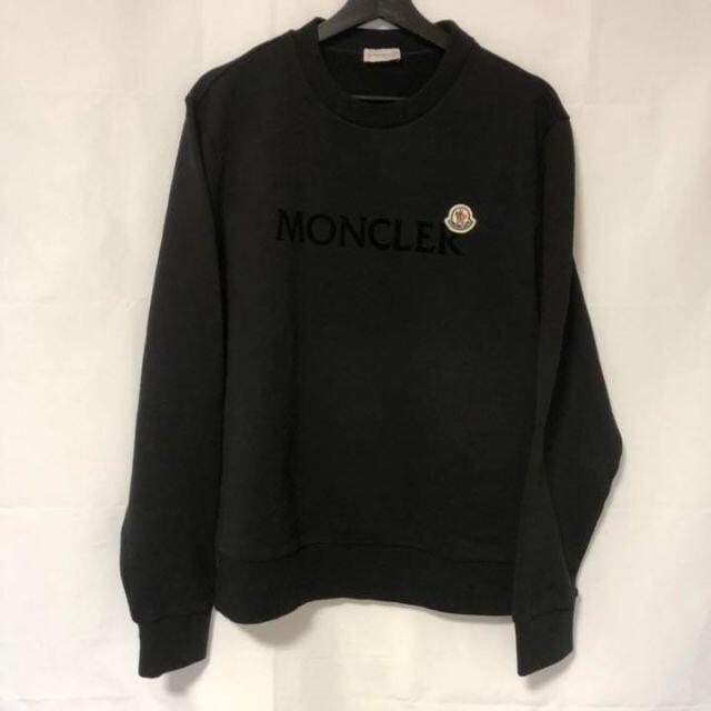 ☆未使用・本物保証☆MONCLER レタリングロゴ スウェット XL グレー色