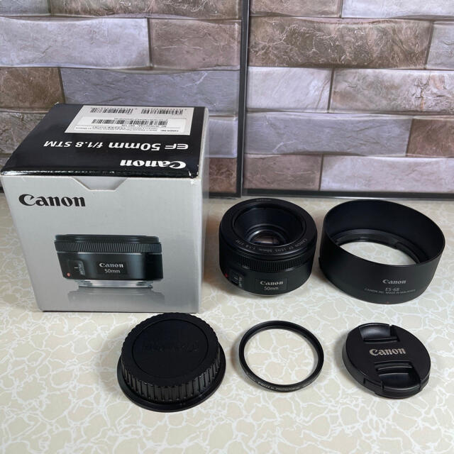 Canon EF50mm F1.8 STM フルサイズ対応 EF5018STM 【美品】 vivacf.net