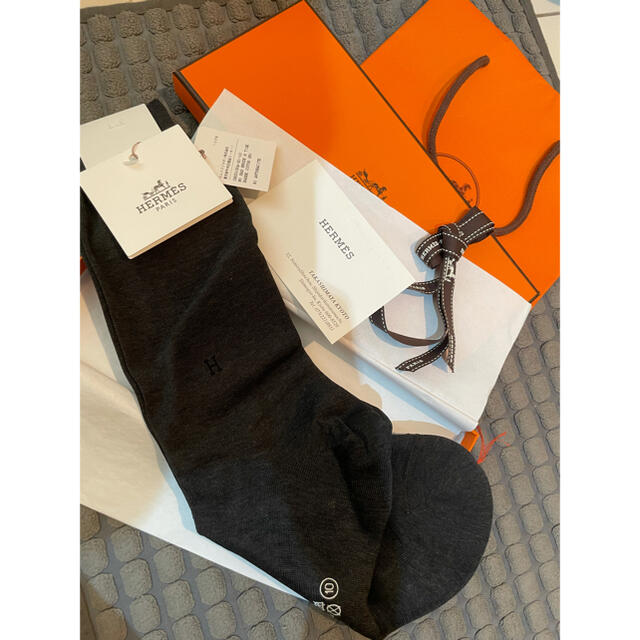 HERMES(エルメス)のHERMES 新品メンズ靴下 メンズのレッグウェア(ソックス)の商品写真