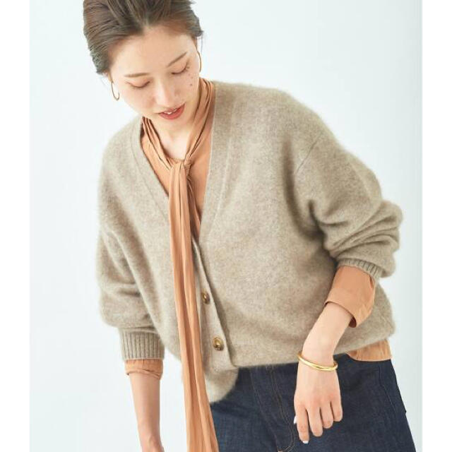 Plage Cashmere Mix Furカーディガン【新品】