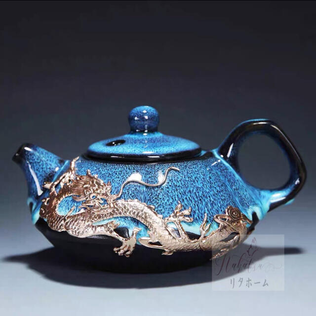 陶磁器容量高級感急須 茶器 手作り 土瓶 陶器 和食器 お茶 ティーポット