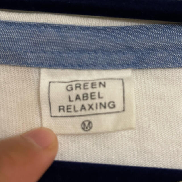 UNITED ARROWS green label relaxing(ユナイテッドアローズグリーンレーベルリラクシング)のユナイテッドアローズ　グリーンレーベルリラクシング　ロンT メンズのトップス(Tシャツ/カットソー(七分/長袖))の商品写真