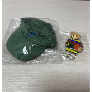 ラルフローレン(Ralph Lauren)の非売品　Ralph Laurenキャップキーホルダー&ピンバッジ(キーホルダー)