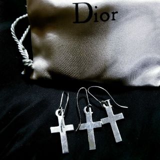 ディオール(Dior)のDior　ピアス　クロス(ピアス)