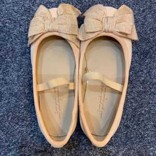 ザラキッズ(ZARA KIDS)のzara キッズ パンプス フラットシューズ 16cm 25サイズ(フォーマルシューズ)