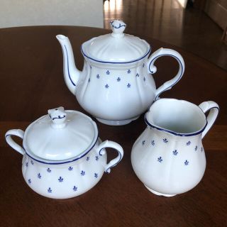 リチャードジノリ(Richard Ginori)の【美品】リチャードジノリ★ロイヤルブルー★ポットセット(食器)