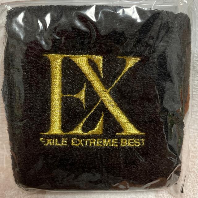 EXILE(エグザイル)のEXILE XTREME BEST リストバンド（黒） エンタメ/ホビーのタレントグッズ(男性タレント)の商品写真