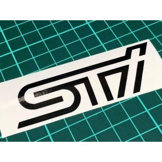 STI SUBARU スバル　カッティングステッカー　幅5-10cm(車外アクセサリ)