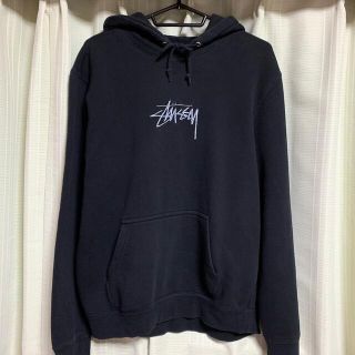 ステューシー(STUSSY)のSTUSSY ステューシー フーディー スウェット 黒(パーカー)