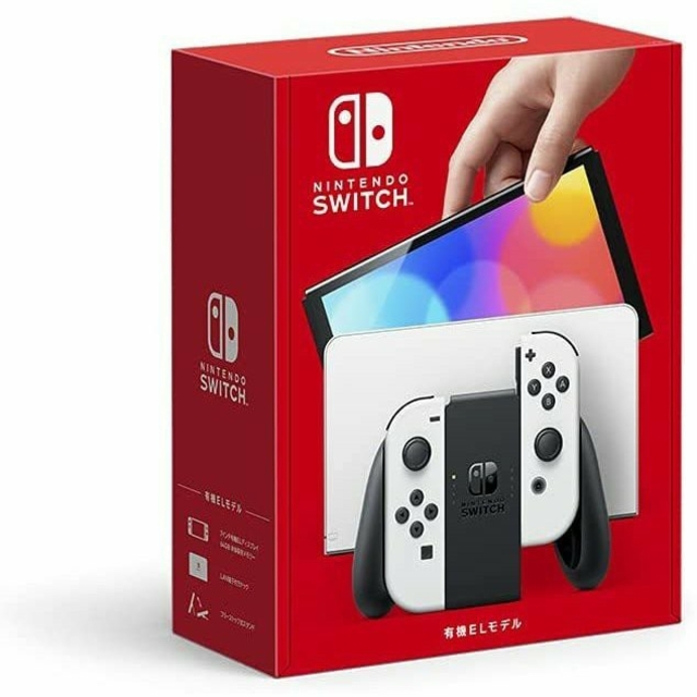 ゲームソフト/ゲーム機本体新品未開封　Nintendo Switch本体  有機ELモデル　ホワイトカラー