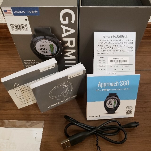 GARMIN(ガーミン)の値下美品 GARMIN ガーミン APPROACH S60 アプローチ S60 スポーツ/アウトドアのゴルフ(ウエア)の商品写真