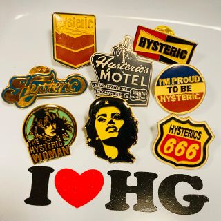 ヒステリックグラマー(HYSTERIC GLAMOUR)のヒステリックグラマーピンズ8点(その他)