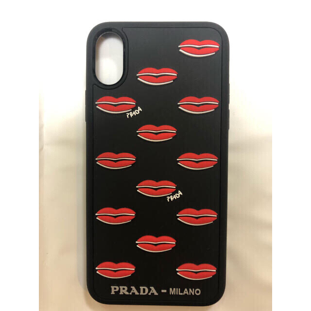 PRADA - PRADA プラダ リッププリント 唇 iPhoneX/XS ケース の通販 by