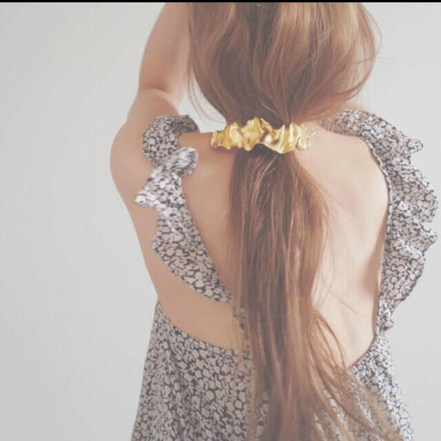 EDIT.FOR LULU(エディットフォールル)のlui jewelry crumpled franch barrette レディースのヘアアクセサリー(バレッタ/ヘアクリップ)の商品写真