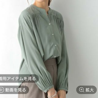 グローバルワーク(GLOBAL WORK)の☆モネ様専用☆サラサラリラックス ブラウス 長袖(シャツ/ブラウス(長袖/七分))