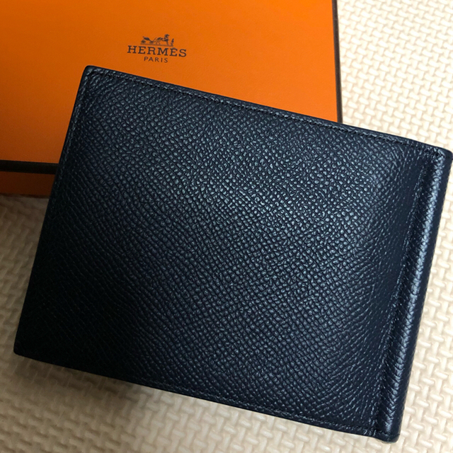 エルメス　HERMES 　マネークリップ　二つ折り財布　カードケース