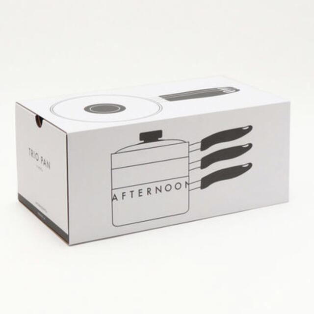 AfternoonTea(アフタヌーンティー)のアフタヌーンティー⭐️新品　ロゴワークスフライパン＆鍋3点セット インテリア/住まい/日用品のキッチン/食器(鍋/フライパン)の商品写真