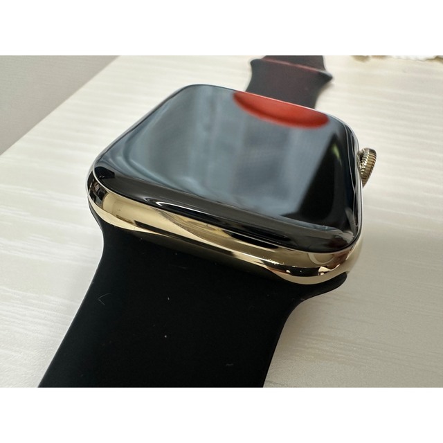 Apple Watch - Apple Watch 6 44mm ステンレスゴールド バンドなし