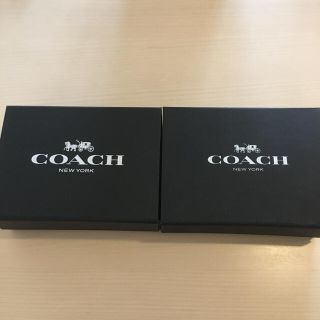 COACH 空き箱 2つセット(ショップ袋)