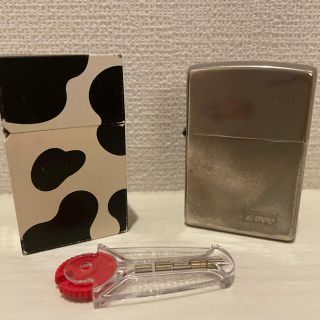 ジッポー(ZIPPO)のオイルライター２個セット　ZIPPO&ウシ(その他)