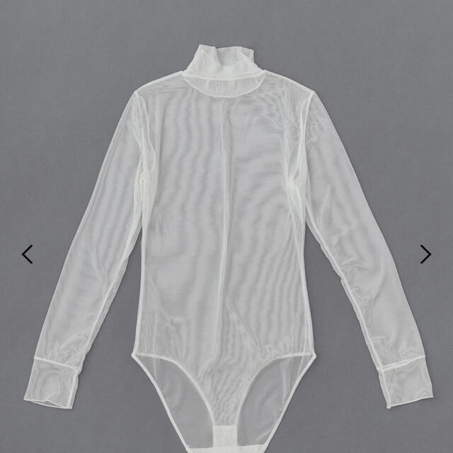 Adam et Rope'(アダムエロぺ)のyoBIOTOPLingerie Sheer turtle body suit レディースのトップス(カットソー(長袖/七分))の商品写真