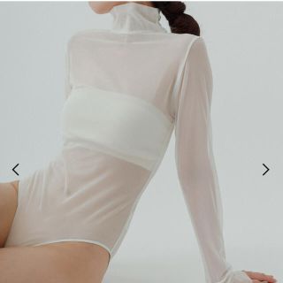 アダムエロぺ(Adam et Rope')のyoBIOTOPLingerie Sheer turtle body suit(カットソー(長袖/七分))