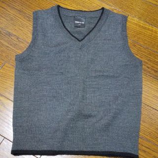 コムサイズム(COMME CA ISM)のCOMME CA ISM ベスト グレー 110cm(ニット)