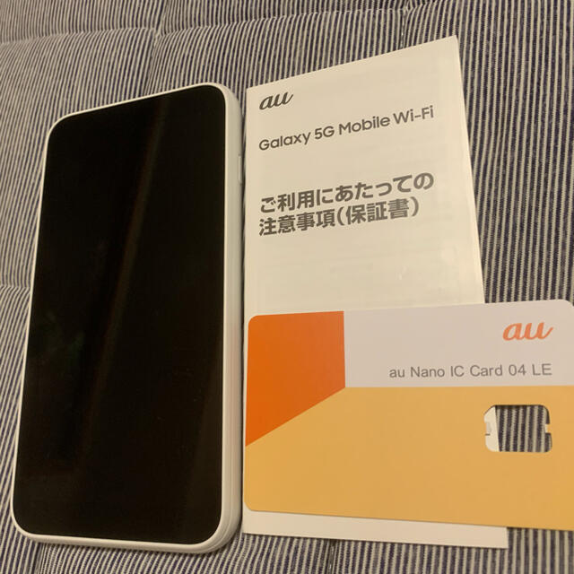 Galaxy 5G Mobile Wi-Fi SCR01スマートフォン/携帯電話