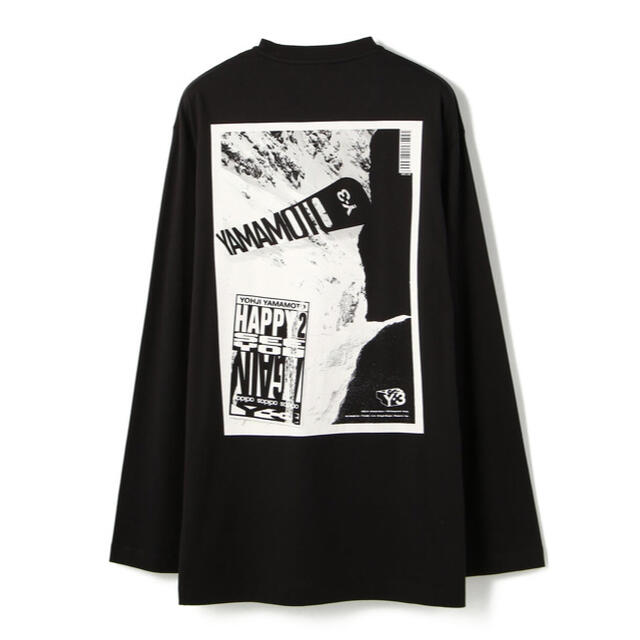 Y-3 ロンT U CH2 ZINE PAGE-2 LS TEE　Mサイズ