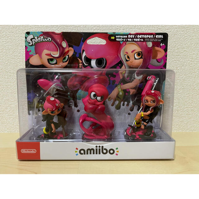 【未開封品】amiibo トリプルセット[タコガール/タコ/タコボーイ]