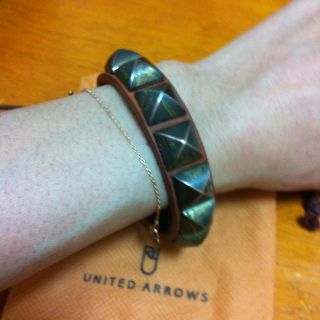 ユナイテッドアローズ(UNITED ARROWS)のアローズ 革ブレス(ブレスレット/バングル)