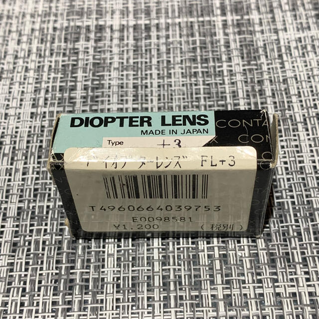 CONTAX DIOPTER LENS FL+3 純正 視度補正レンズ スマホ/家電/カメラのカメラ(その他)の商品写真