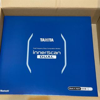 タニタ(TANITA)のタニタ体組成計 インナースキャンデュアル RD-910BL （メタリックブルー）(体重計/体脂肪計)