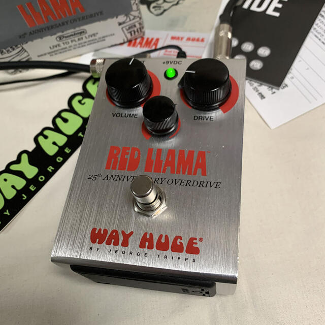 Way Huge WHE206 RED LLAMA 25TH オーバードライブ 数々の賞を受賞