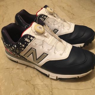 ニューバランス(New Balance)のニューバランス　ゴルフシューズ　星条旗　アメリカ　BOA　574(シューズ)