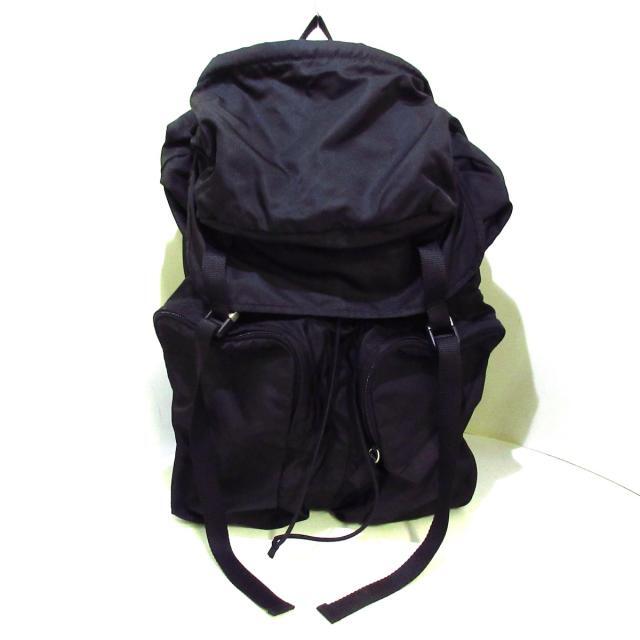 SEAL限定商品】 PRADA - プラダ リュックサック - V136 黒 ナイロン