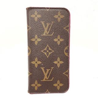 ルイヴィトン(LOUIS VUITTON)のルイヴィトン 携帯電話ケース モノグラム(モバイルケース/カバー)