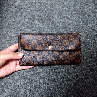 ルイヴィトン(LOUIS VUITTON)のLOUISVUITTON❤ダミエ　長財布(財布)