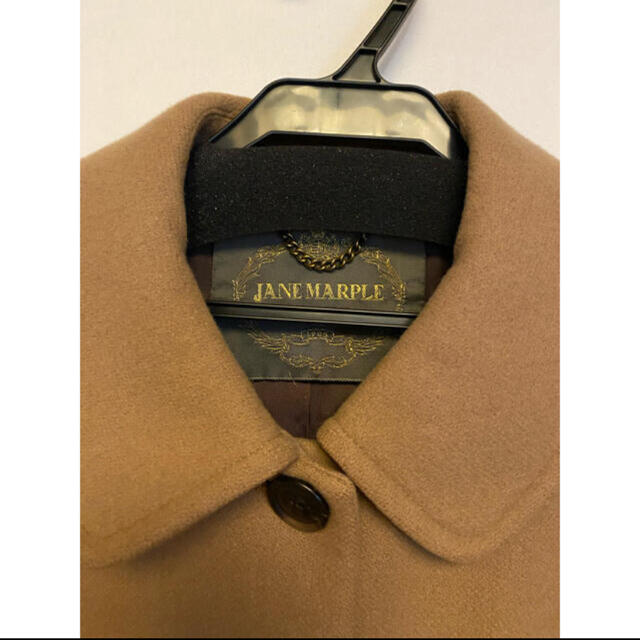 JaneMarple(ジェーンマープル)のjanemarple ロングコート　キャメル レディースのジャケット/アウター(ロングコート)の商品写真