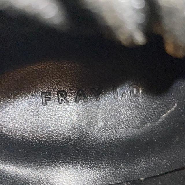 FRAY I.D(フレイアイディー)のフレイアイディー ショートブーツ 38 - 黒 レディースの靴/シューズ(ブーツ)の商品写真