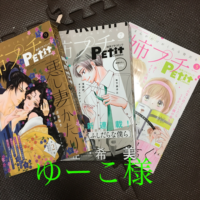 ⭐️姉系プチコミック⭐️　3冊セット‼︎ エンタメ/ホビーの漫画(少女漫画)の商品写真