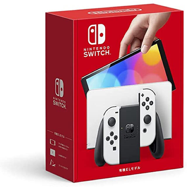 エンタメ/ホビー新型Nintendo Switch 有機ELモデル　ホワイト本体