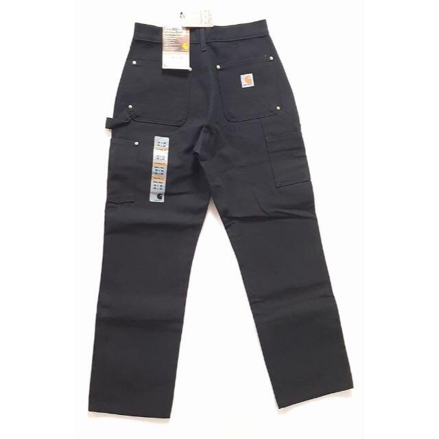 USA製 カーハート Carhartt B01 W34L30 ダブルニー BLKの通販 by USA製 カーハート Carhartt B01 W34L30 ダブルニー BLKの通販 by