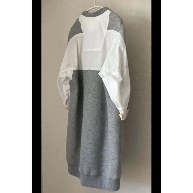 sacai - sacai ドッキングワンピースの通販 by ふりる's shop sacai - sacai ドッキングワンピースの通販 by ふりる's shop