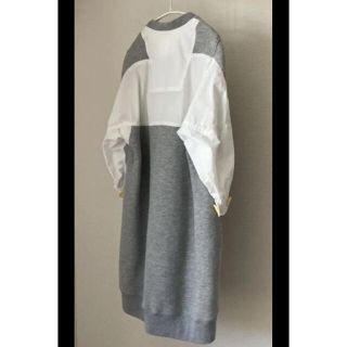 サカイ(sacai)のsacai ドッキングワンピース(ひざ丈ワンピース)