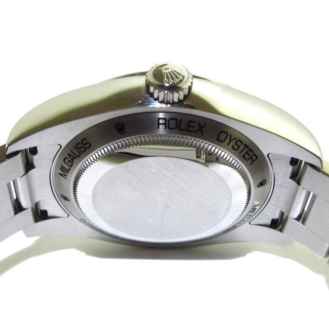 ROLEX(ロレックス)のロレックス 腕時計新品同様  ミルガウス 黒 メンズの時計(その他)の商品写真