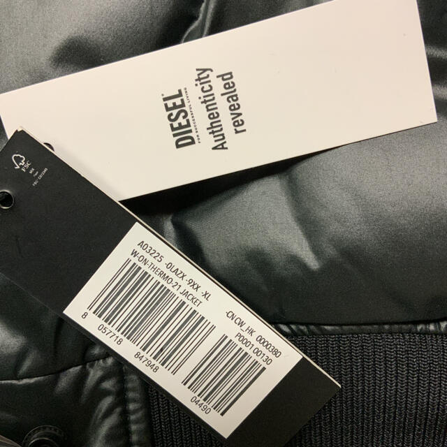 DIESEL(ディーゼル)の洗練されたデザイン　DIESEL  W-ON-THERMO-21 ラスト1点 メンズのジャケット/アウター(ダウンジャケット)の商品写真