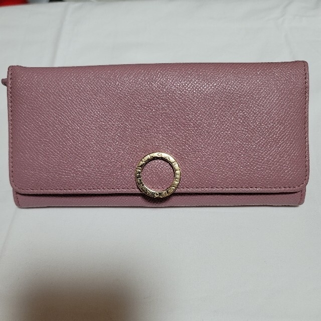 【美品】BVLGARI　長財布　ライラック