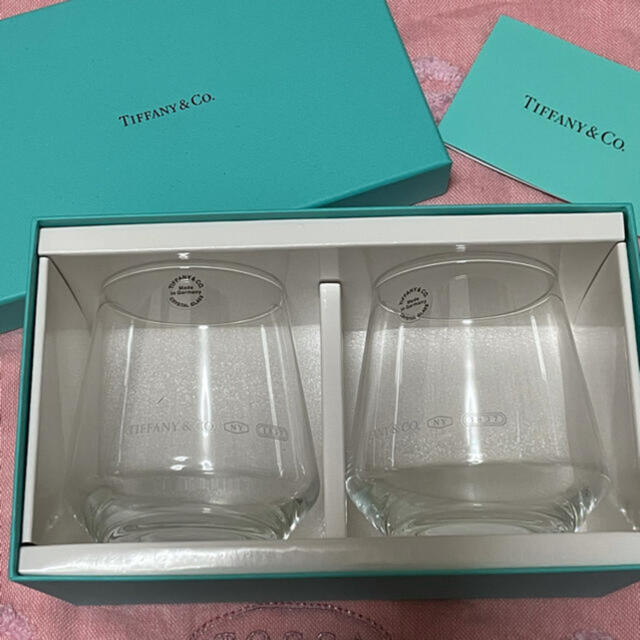 Tiffany & Co.(ティファニー)の Tiffany ペアグラス インテリア/住まい/日用品のキッチン/食器(グラス/カップ)の商品写真